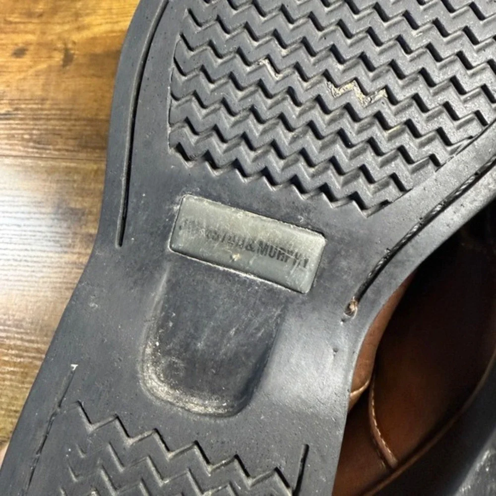 Johnston & Murphy Brown Leather‎ Fisherman Sandals Mens 10.5
